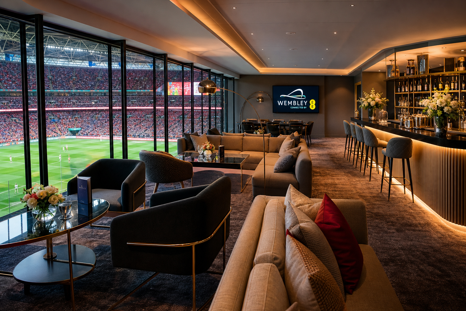 Wembley Royal Box lounge interior