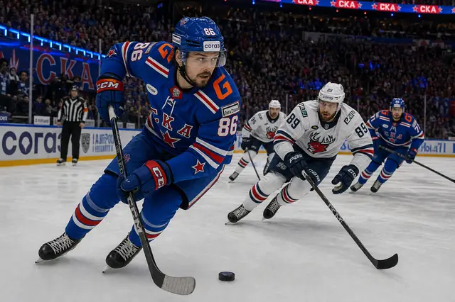 CSKA vs SKA ice hockey game